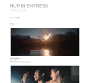 Tablet Screenshot of humbientress.com